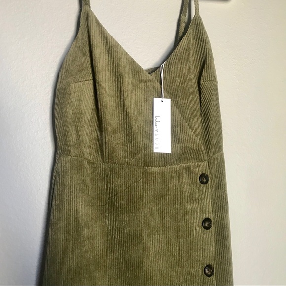 Lulu’s corduroy button-front midi dress - Picture 7 of 8